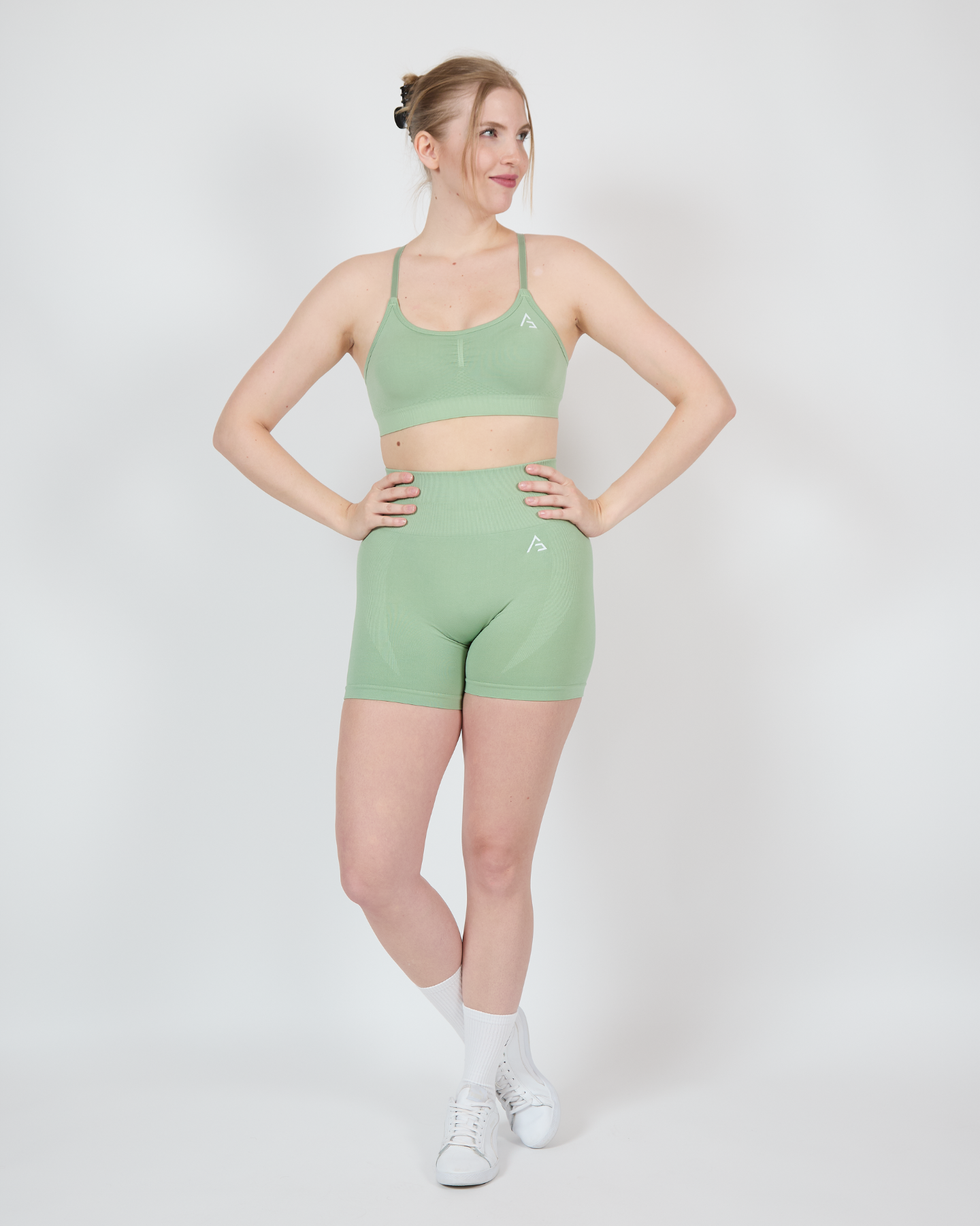 Pioneer Seamless Shorts Laurel Green