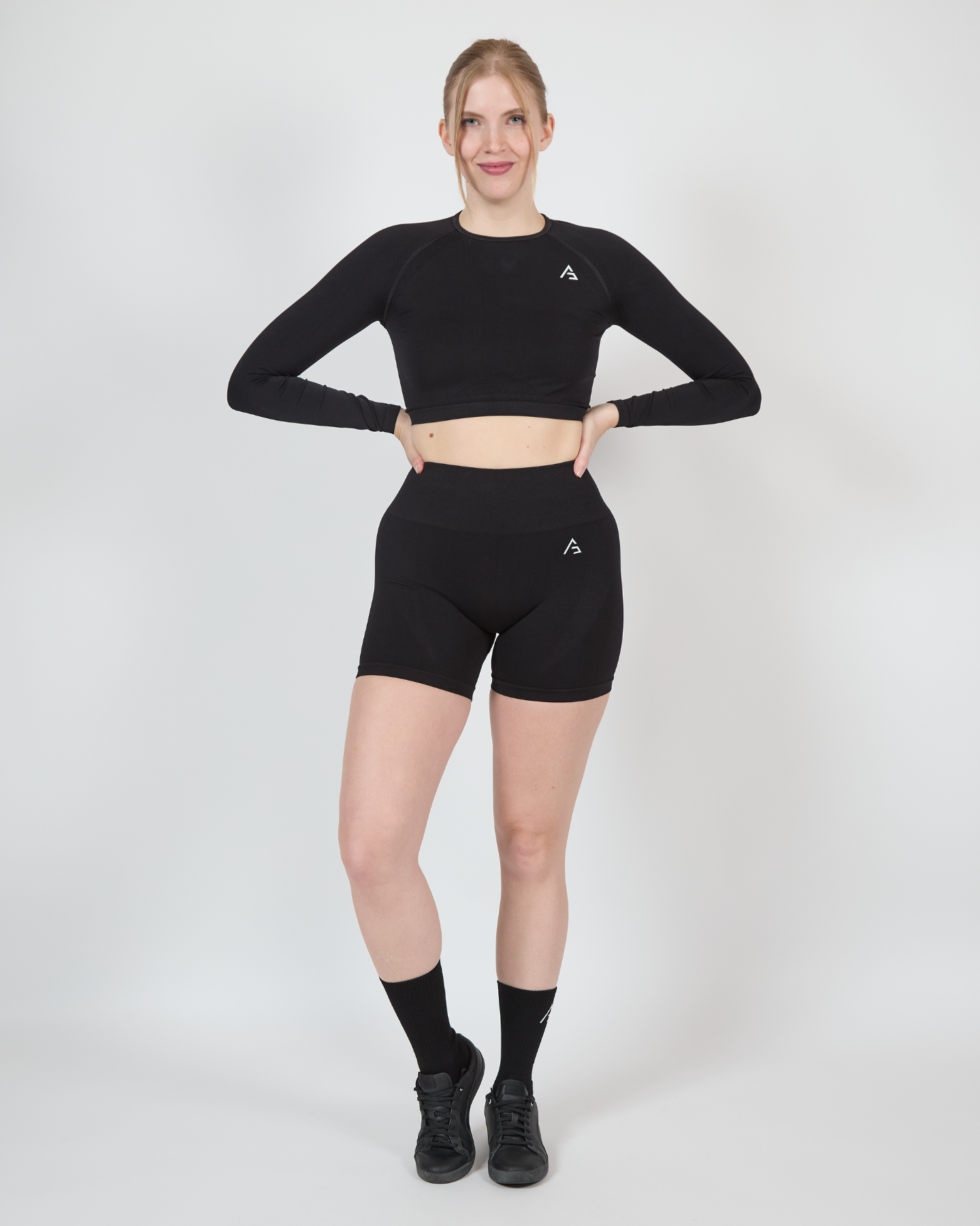 Pioneer Seamless Shorts Black Beauty